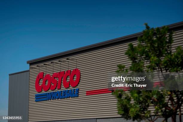 Costco store is seen on September 23, 2022 in Monterey Park, California. Costco Wholesale Corp. Topped estimates for quarterly results this week with...