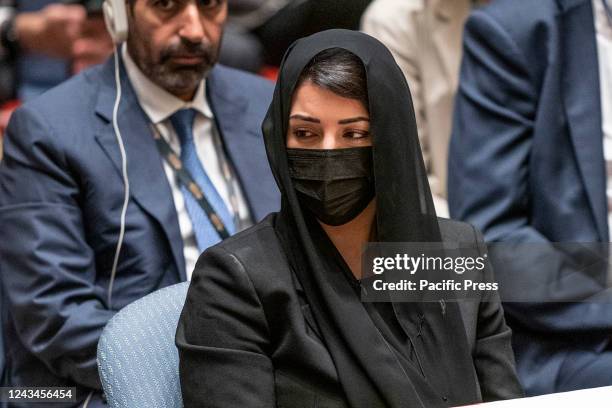 Reem Al Hashimy, Minister of State for International Cooperation in the Ministry of Foreign Affairs and International Cooperation of United Arab...