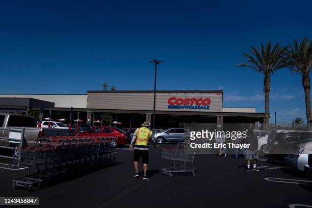 Costco store is seen on September 23, 2022 in Monterey Park, California. Costco Wholesale Corp. Topped estimates for quarterly results this week with...