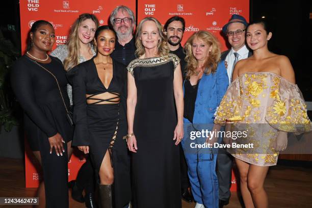 Baylis Assistant Director Aaliyah McKay, Theatre director Katy Rudd, Susan Kelechi Watson, Mark McKinney, Helen Hunt, Ben Schnetzer, Producer Sonia...