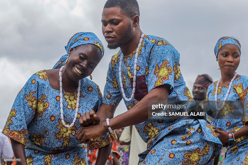 NIGERIA-CULTURE-FESTIVAL-OLOJO