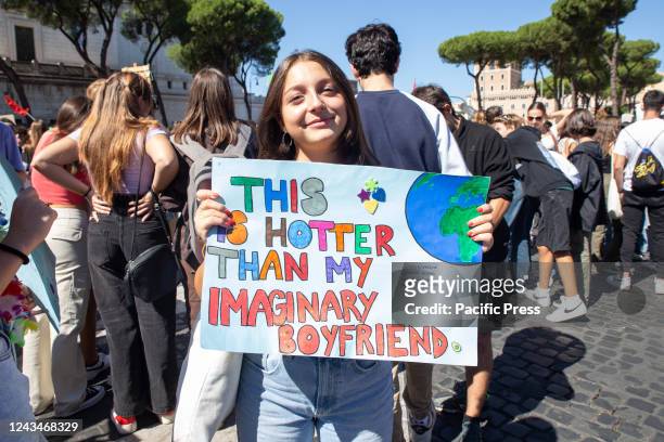 Demonstration organized by Fridays For Future Italy movement on the occasion of Global Climate Strike.