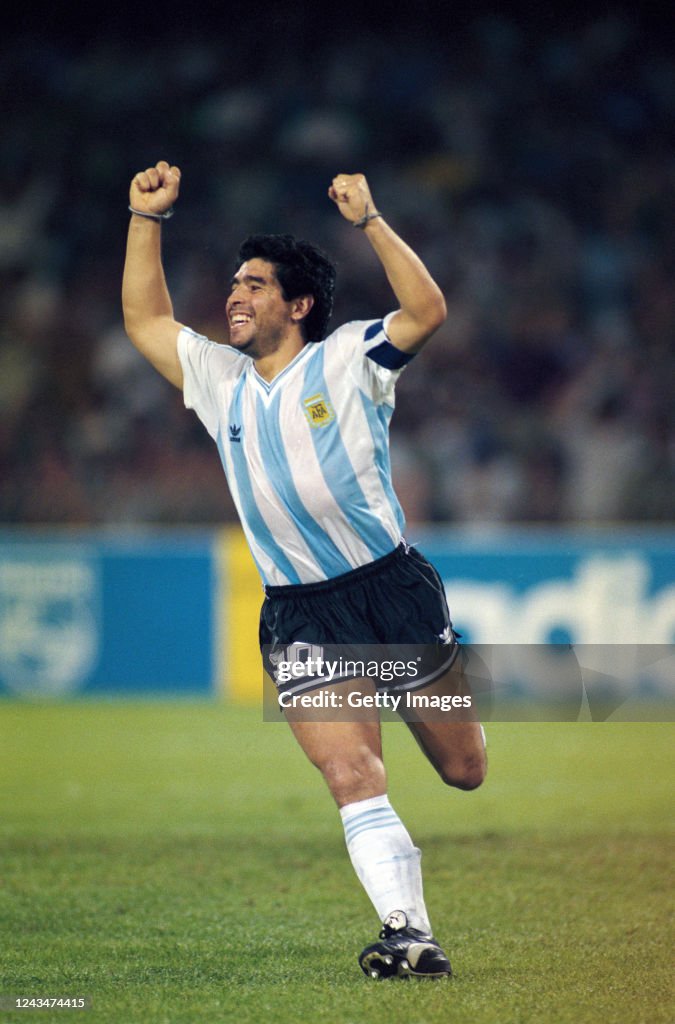 Diego Maradona Argentina 1990 FIFA World Cup