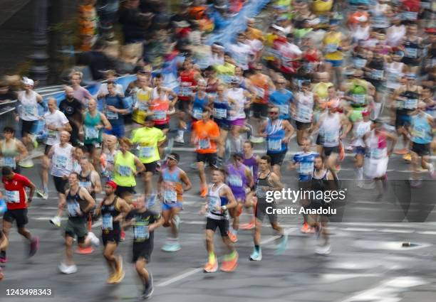 The 48th BMW Berlin Marathon held in Berlin, Germany on September 25, 2022. Kenyan athlete Eliud Kipchoge broke the world record with a time of...