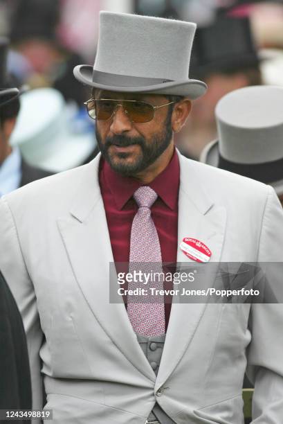 Racehorse owner HH Sheikh Ahmed Bin Rashid Al Maktoum at Royal Ascot, 18th June 2003.