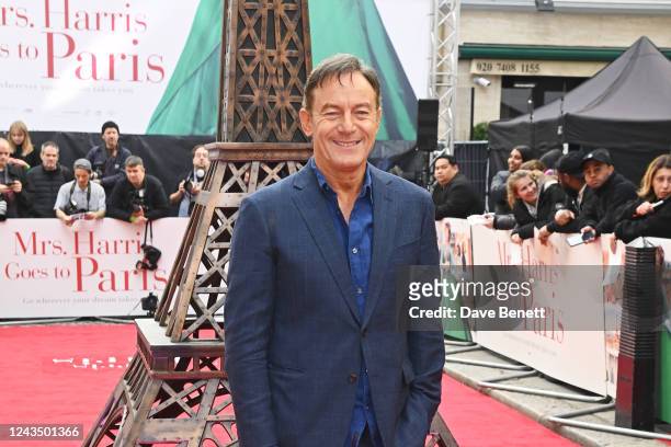 Jason Isaacs attends the UK Premiere of "Mrs Harris Goes To Paris" at The Curzon Mayfair on September 25, 2022 in London, England.
