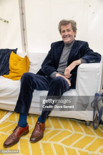 Lord Melvyn Bragg attends Sunset Festival 2022 hosted by Wimbledon BookFest in Wimbledon Common on September 25, 2022 in London, England.