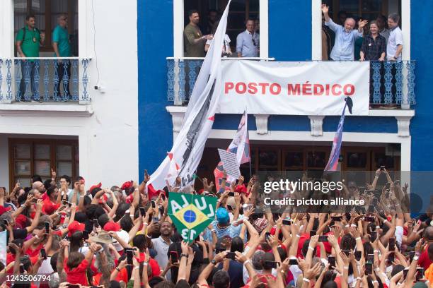 September 2022, Brazil, Rio de Janeiro: The presidential candidate of the Brazilian Workers' Party , former President Luiz Inacio Lula da Silva ,...