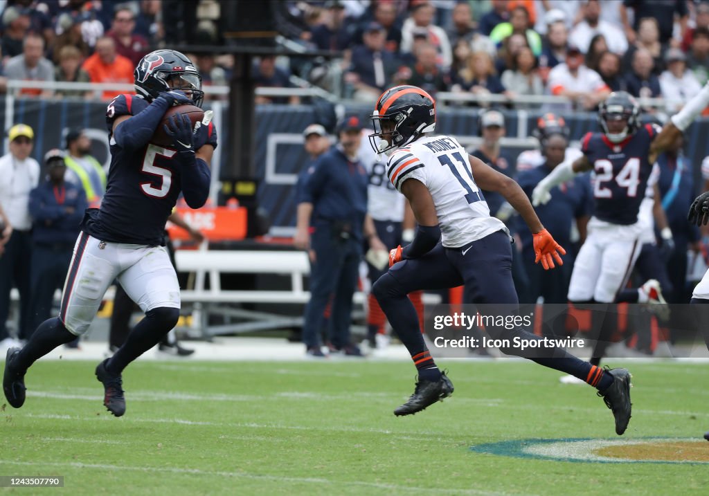 NFL: SEP 25 Texans at Bears