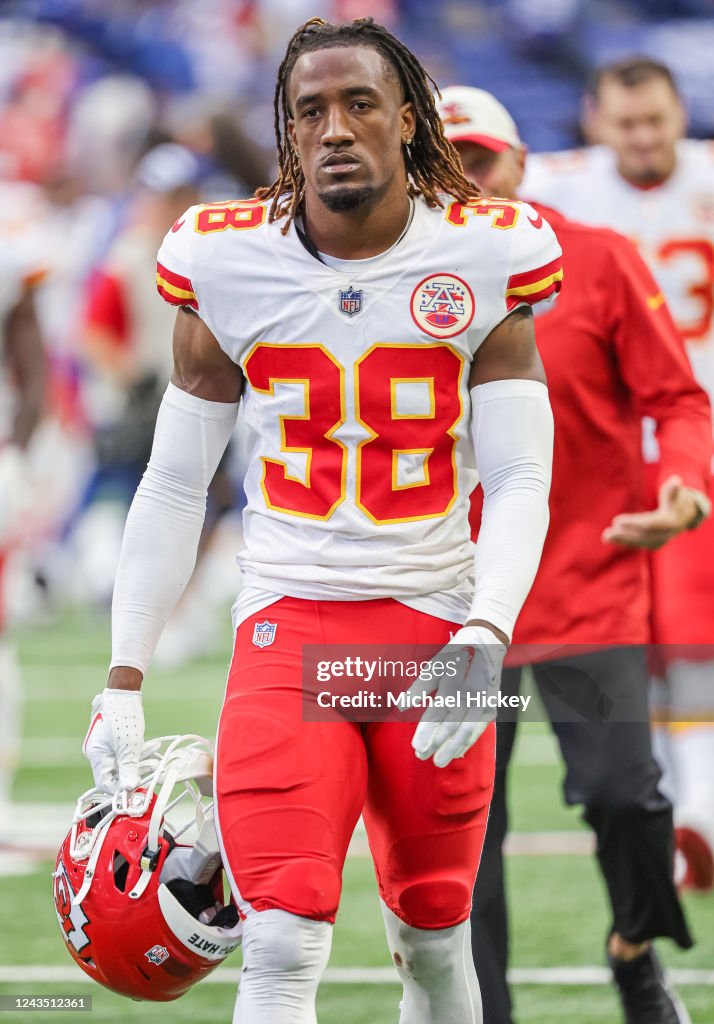 L'Jarius Sneed of the Kansas City Chiefs is seen after the game News  Photo - Getty Images