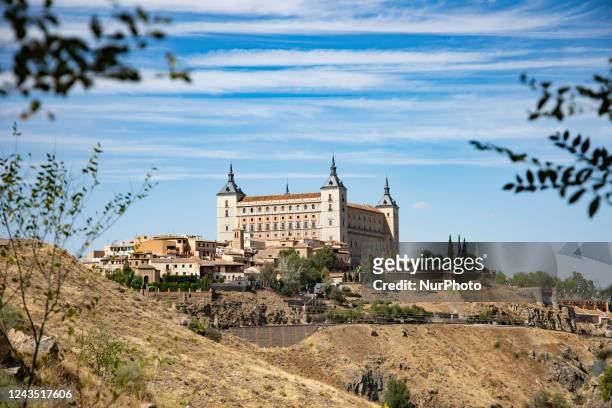 The Alcazar of Toledo, Spain on September 24, 2022.