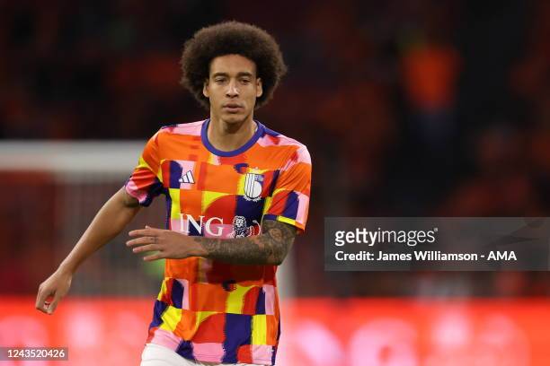 Axel Witsel of Belgium during the UEFA Nations League League A Group 4 match between Netherlands and Belgium at Johan Cruijff Arena on September 25,...