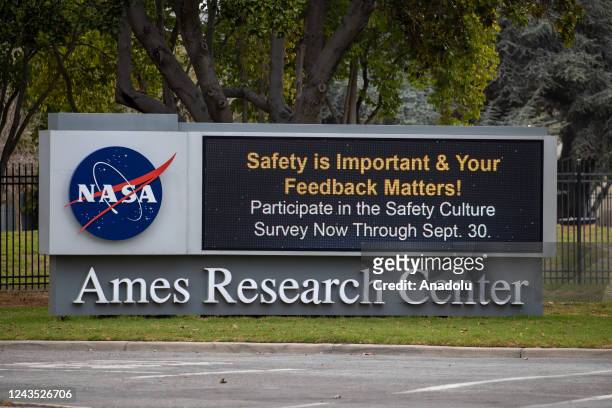 Ames Research Center is seen in Mountain View, California, United States on September 26, 2022. NASAâs Double Asteroid Redirection Test , the worldâs...