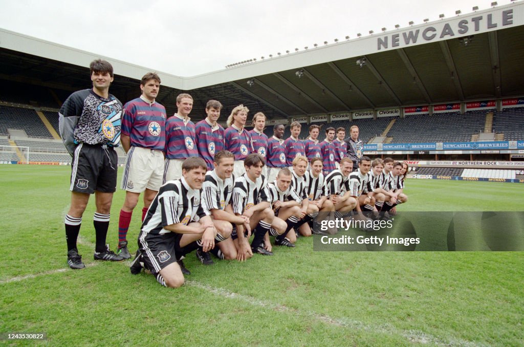 Newcastle United Adidas Kit Launch 1995