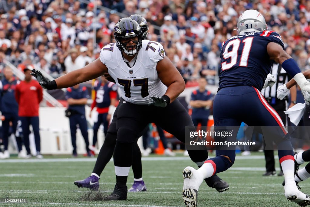 NFL: SEP 25 Ravens at Patriots
