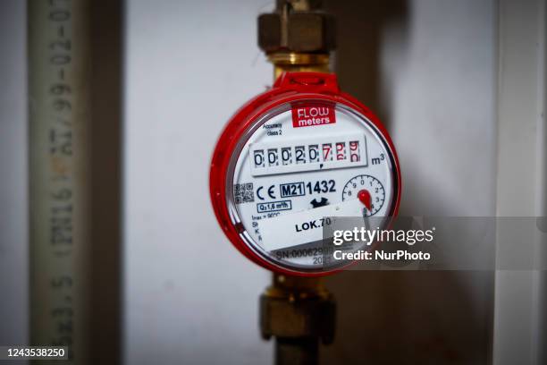 Gas meter is seen in Warsaw, Poland on 27 September, 2022. Gas prices in Europe have fallen after months of record high prices following Russia's...