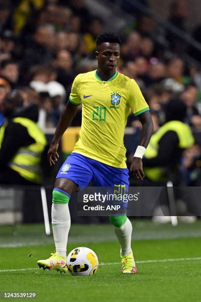 Vinicius junior of Brasil during the International Friendly match between Brazil and Ghana at Stade Oceane on September 23, 2022 in Le Havre, France....