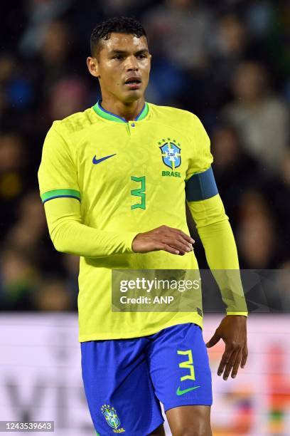 Thiago Silva of Brasil during the International Friendly Match between Brazil and Ghana at Stade Oceane on September 23, 2022 in Le Havre, France....