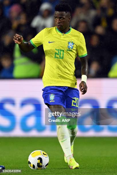 Vinicius junior of Brasil during the International Friendly match between Brazil and Ghana at Stade Oceane on September 23, 2022 in Le Havre, France....