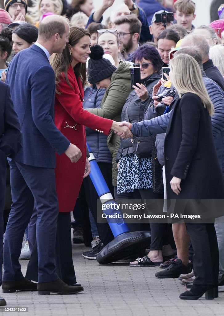 Prince and Princess of Wales visit to Wales