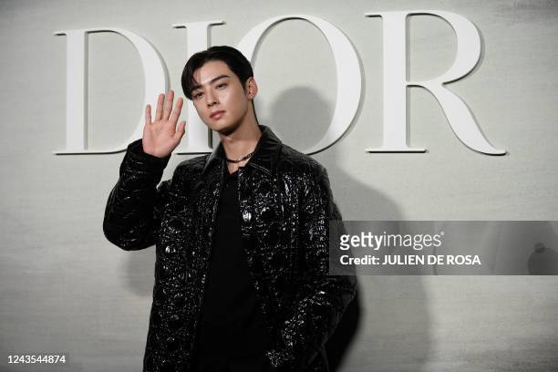 214 Cha Eun Woo Christian Dior Stock Photos, High-Res Pictures, and Images  - Getty Images