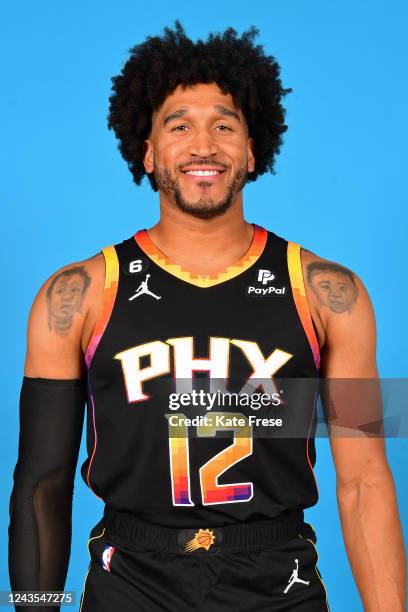 Ish Wainright of the Phoenix Suns poses for a head shot during NBA Media Day on September 26 at the Footprint Center in Phoenix, Arizona. NOTE TO...