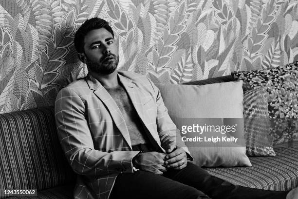 June 8: Actor Jonathan Bennett poses for JON Magazine on June 8, 2022 in Los Angeles, California.