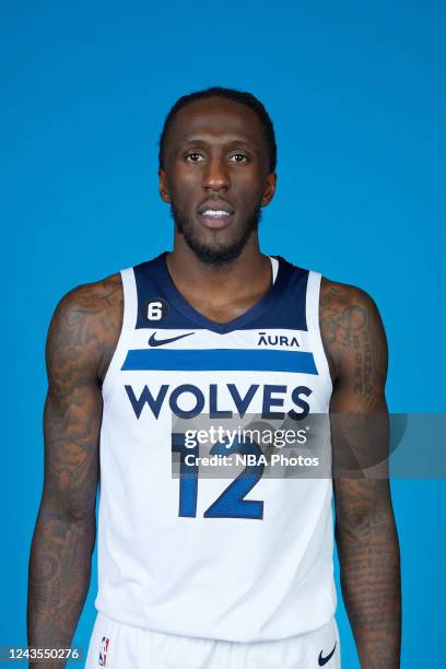 Taurean Prince of the Minnesota Timberwolves poses for a head shots during 2022 Media Day on September 26, 2022 at Target Center in Minneapolis,...
