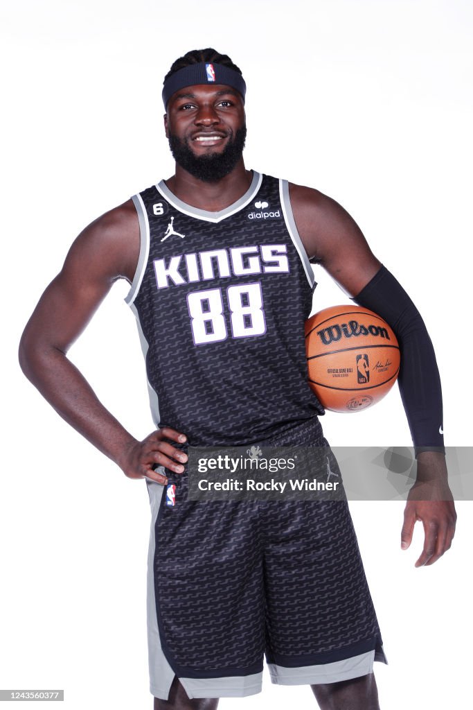 Neemias Queta of the Sacramento Kings poses for a portrait during NBA News Photo - Getty Images