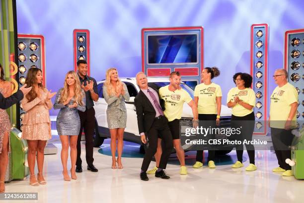 Coverage of the CBS Original Daytime Series THE PRICE IS RIGHT, scheduled to air on the CBS Television Network. Pictured: James OHallaran, Alexis...