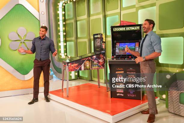 Coverage of the CBS Original Daytime Series THE PRICE IS RIGHT, scheduled to air on the CBS Television Network. Pictured: Devin Goda and James...