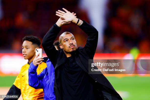 Nigel de Jong old player of the Netherlands Looks on during the UEFA Nations League League A Group 4 match between Netherlands and Belgium at Stadium...