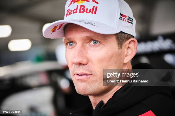 Sebastian Ogier at Toyota Gazoo Racing media hour on September 28, 2022 in Auckland, New Zealand.