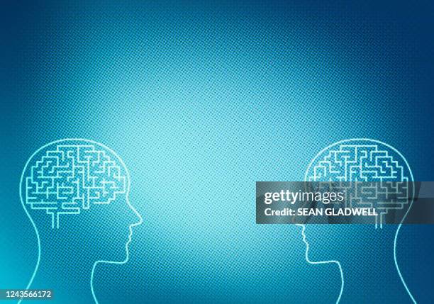 digital minds - psyche stock pictures, royalty-free photos & images