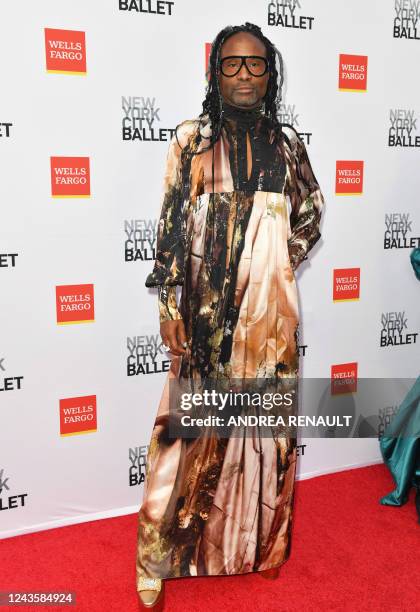 Actor Billy Porter arrives for the New York Ballet 2022 Fall Fashion Gala at the David H. Koch Theater in New York on September 28, 2022.