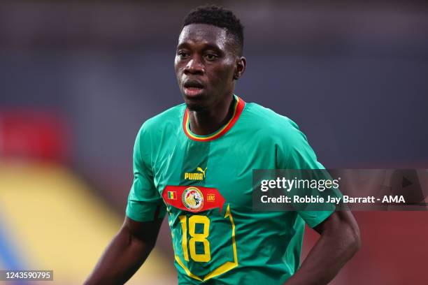 Ismaïla Sarr of Senegal during the International Friendly between Senegal and Iran at Motion Invest Arena on September 27, 2022 in Maria Enzersdorf,...