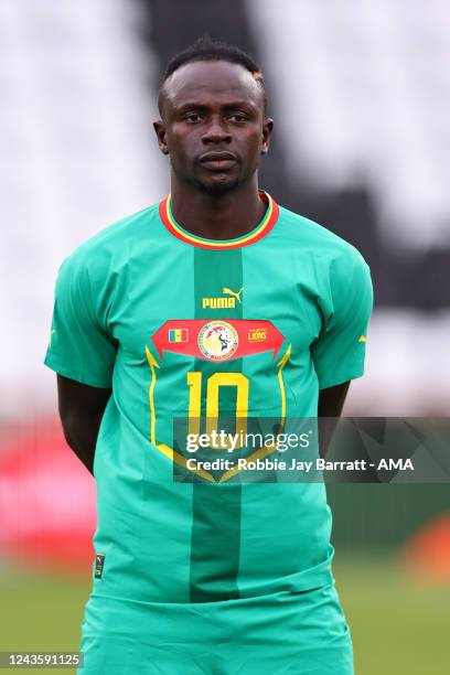 Sadio Mane of Senegal during the International Friendly between Senegal and Iran at Motion Invest Arena on September 27, 2022 in Maria Enzersdorf,...