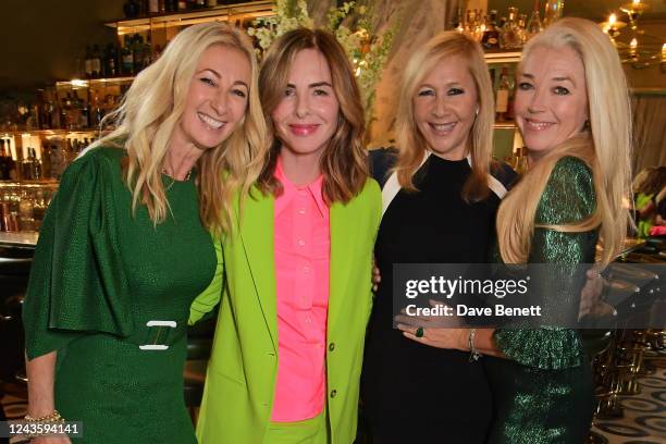 Jenny Halpern Prince, Trinny Woodall, Tania Bryer and Tamara Beckwith attend the 8th annual Lady Garden Foundation Ladies Lunch at Langan's Brasserie...