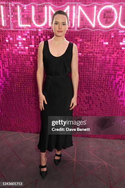 Daisy Ridley attends the BFI Luminous Fundraising Gala at The Londoner Hotel on September 29, 2022 in London, England.