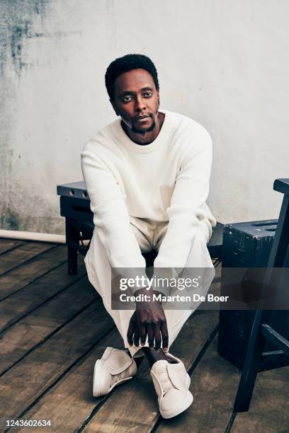 Edi Gathegi of 'For All Mankind' poses for a portrait for TV Guide Magazine on July 21, 2022 in San Diego, California.