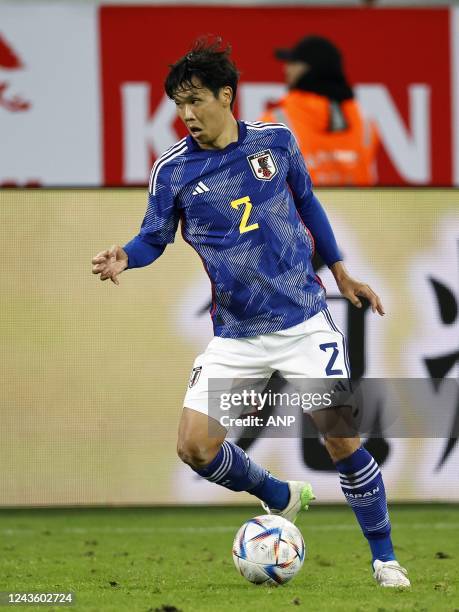 Miki Yamane of Japan during the international friendly match between Japan and Ecuador at the Dusseldorf Arena on September 27, 2022 in Dusseldorf,...