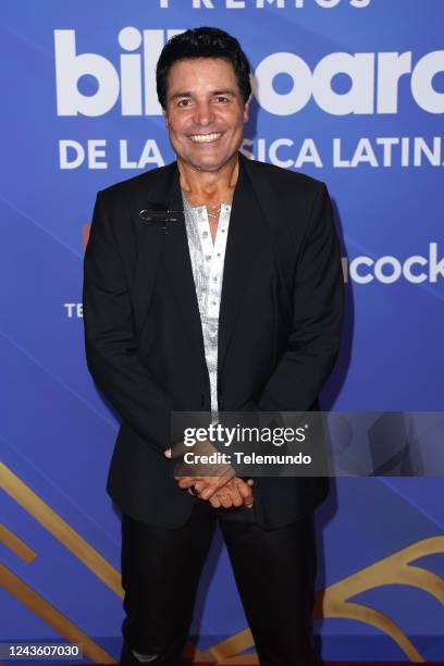 Backstage -- Pictured: Chayanne backstage at the Watsco Center in Coral Gables, FL on September 29, 2022 --