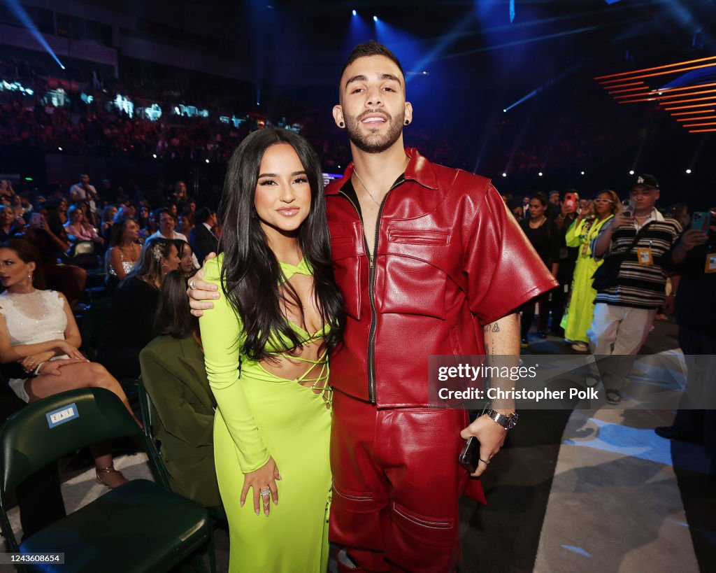 Becky G And Manuel Turizo Pose For A Photo At The Billboard Latin becky-g-and-manuel-turizo-pose-for-a-photo-at-the-billboard-latin