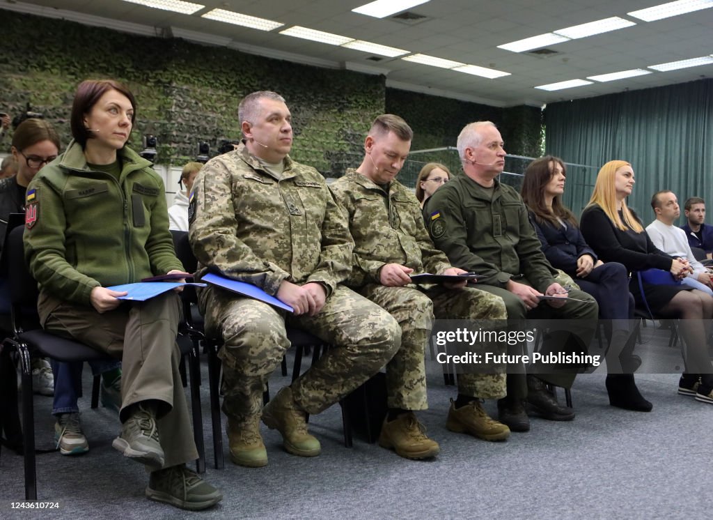 Briefing of Ukraine's Security and Defence Forces reps in Kyiv