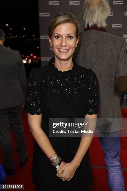 Theresa Underberg attends the opening of the Hamburg Film Festival at CinemaxX Dammtor on September 29, 2022 in Hamburg, Germany.