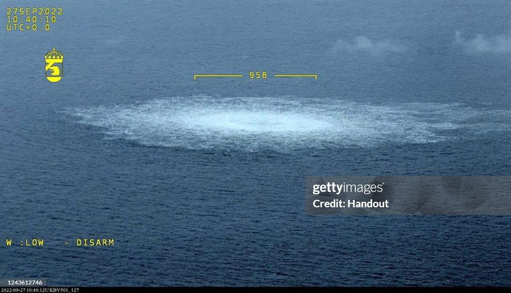 Damaged Nord Stream II Baltic Pipeline Leaks Gas Into Sea