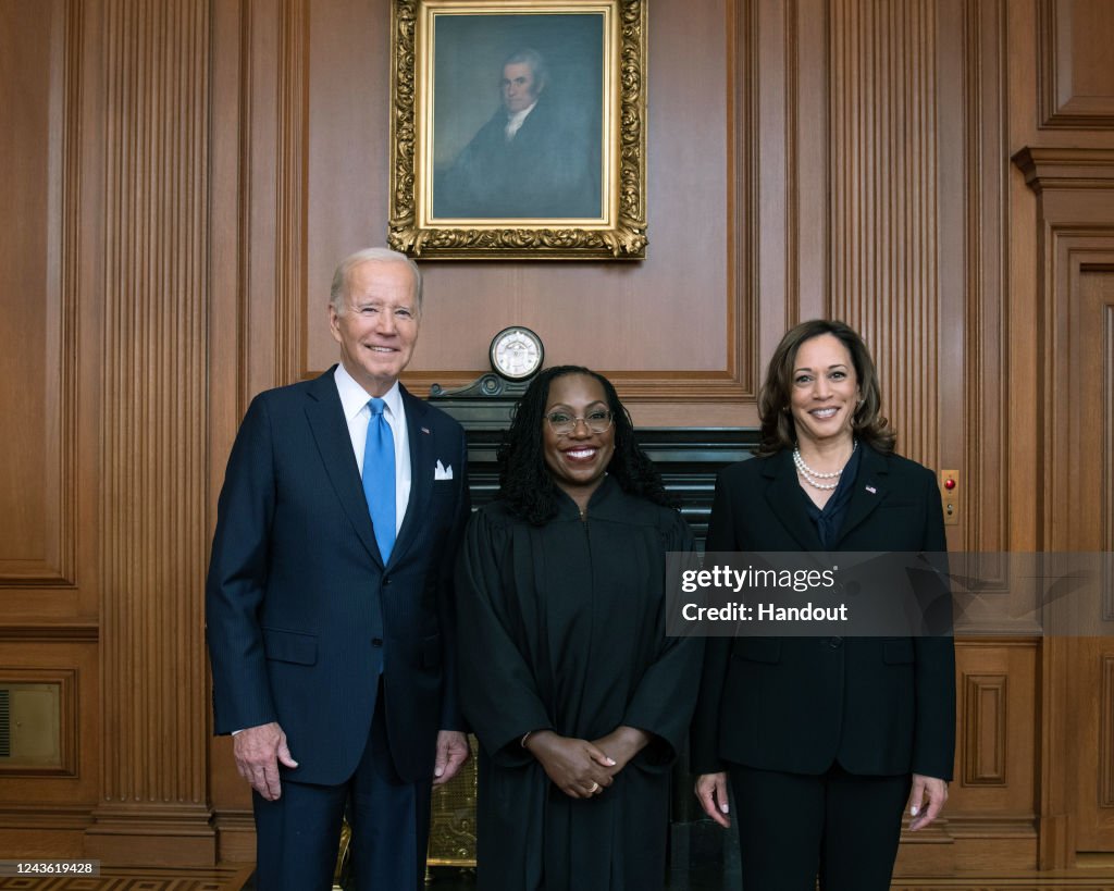 Supreme Court Holds Investiture Ceremony For Associate Justice Ketanji Brown Jackson