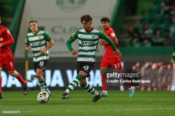 Jose Marsa of Sporting CP during the Liga Portugal Bwin match between Sporting CP and Gil Vicente FC at Estadio Jose Alvalade on September 30, 2022...