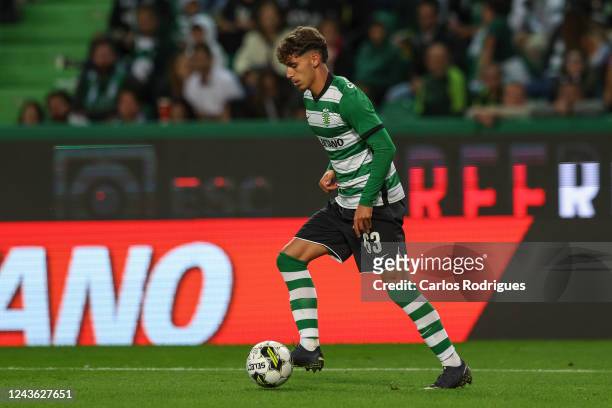 Jose Marsa of Sporting CP during the Liga Portugal Bwin match between Sporting CP and Gil Vicente FC at Estadio Jose Alvalade on September 30, 2022...