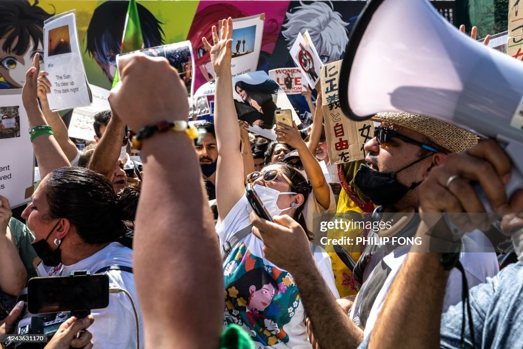 JAPAN-IRAN-PROTEST-WOMEN-RIGHTS